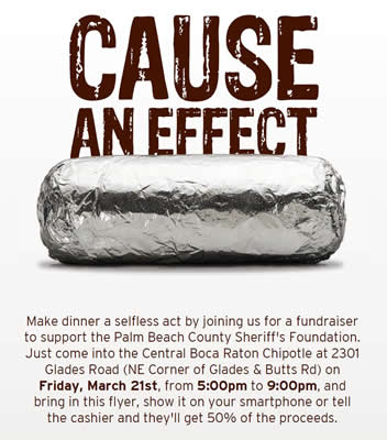 Chipotle Mexican Grill Fundraiser